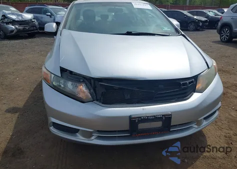 2012 Honda Civic Ex-L из США, поврежденный, VIN 19XFB2F97CE335726